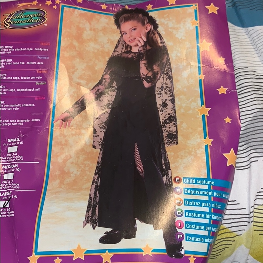 MONSTER BRIDE costume Kids large 12-14